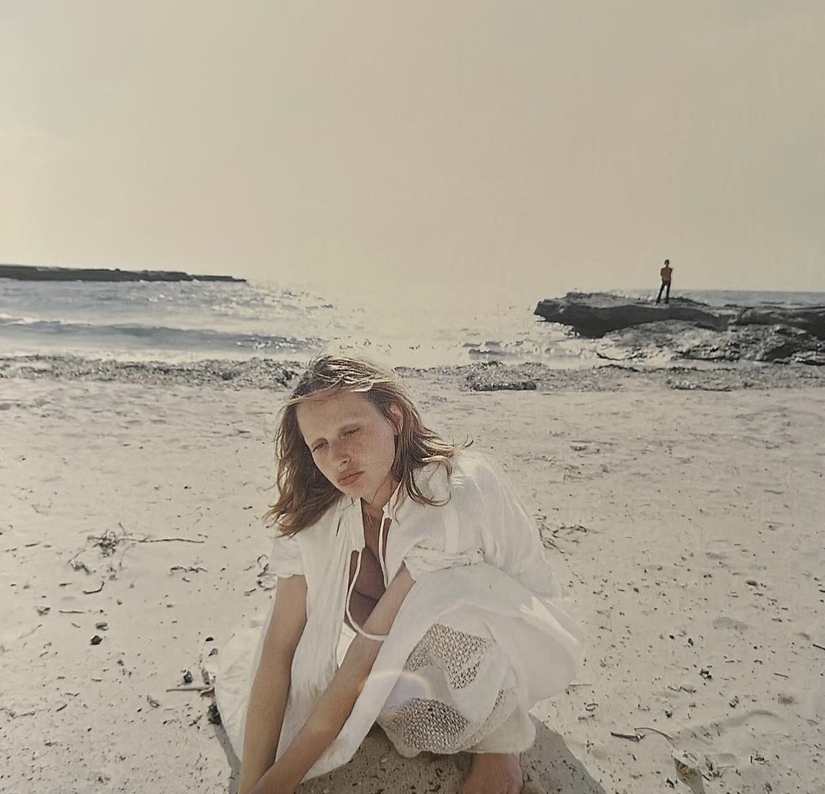 Nadia in Sicily' by photographer Hajime Sawatari, 1971.
