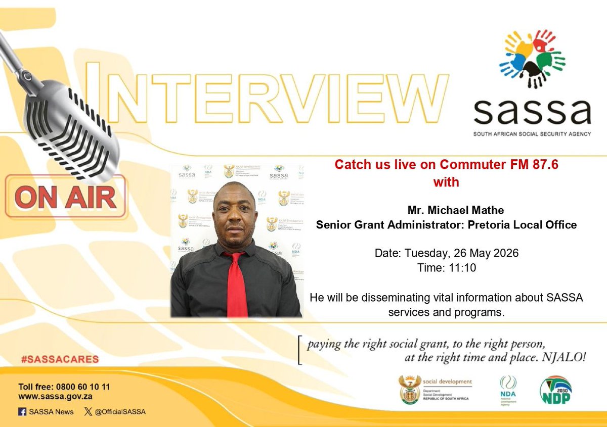 SASSA tweet media