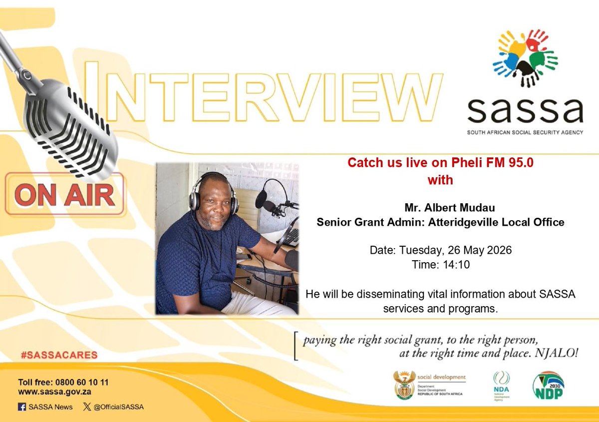 SASSA tweet media
