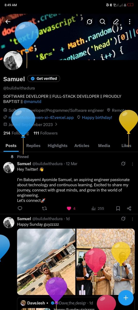 Samuel tweet media