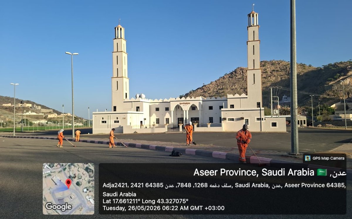 AL_RABOA's tweet photo. نظافة ساحات ومداخل مساجد العيد 🕌
 لإستقبال المصلين إستعدادًا لعيد الأضحى المبارك.
#بلدية_الربوعة https://t.co/5KlcVqIeoJ