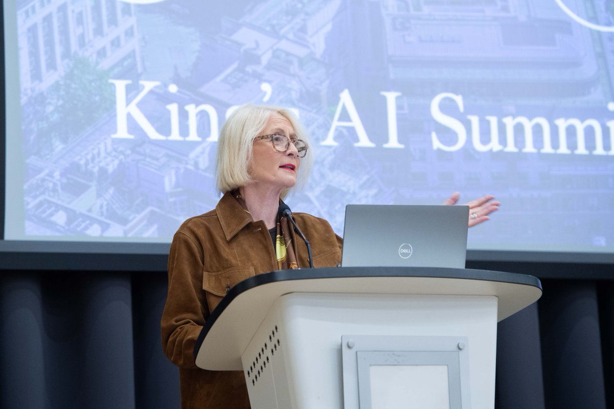 FDMGroup's tweet photo. What does work look like as AI becomes part of everyday life?

Our COO, @SheilaFlavell1, explored this at the #KingsAISummit at @KingsCollegeLon, alongside 200 leaders from across industry, policy and academia.

A big part of the discussion focused on something simple but often overlooked. Not everyone is experiencing this shift in the same way.

As AI becomes more widely used, differences in confidence, access and skills are starting to show. Without action, those gaps will only grow.

At FDM, this is something we think about a lot. Creating opportunity has always been at the centre of what we do. We believe:

👉 Technology should expand opportunity, not restrict it
👉 Skills need to keep evolving and be open to everyone
👉 Inclusion should always be treated as a delivery priority

Progress only matters if more people can move forward with it.

📸 Nathan Clarke Photography