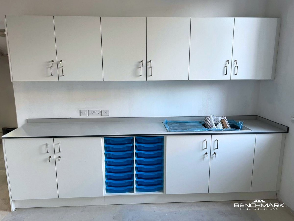 BenchmarkProdu1's tweet photo. 💪 On Site with Benchmark FF&amp;E Solutions!

Our team has been busy delivering another successful installation, bringing our designs to life on site. ✨

It’s always rewarding seeing a project move from concept through to completion.

#FFandE #FittedFurniture https://t.co/7NCYooB4pD