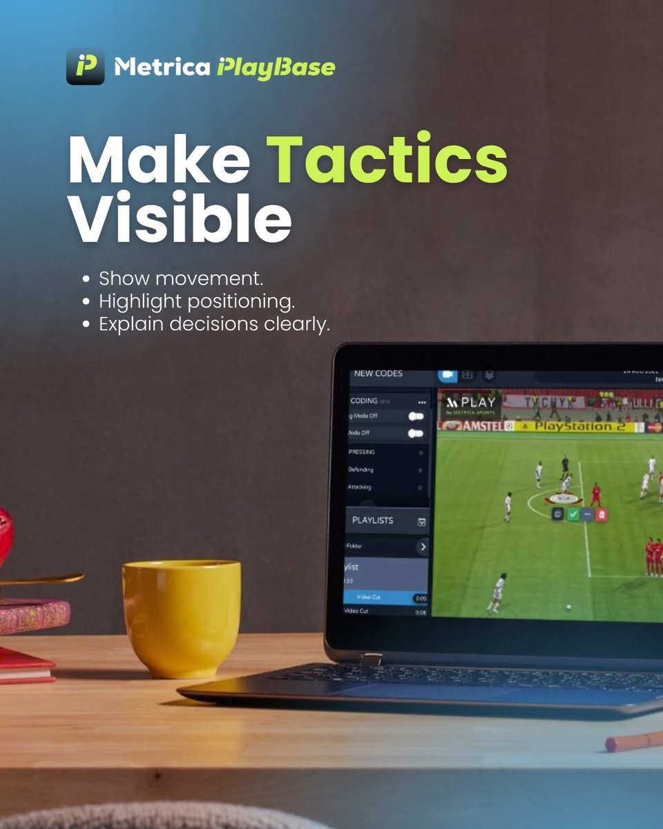 Metrica Playbase tweet media