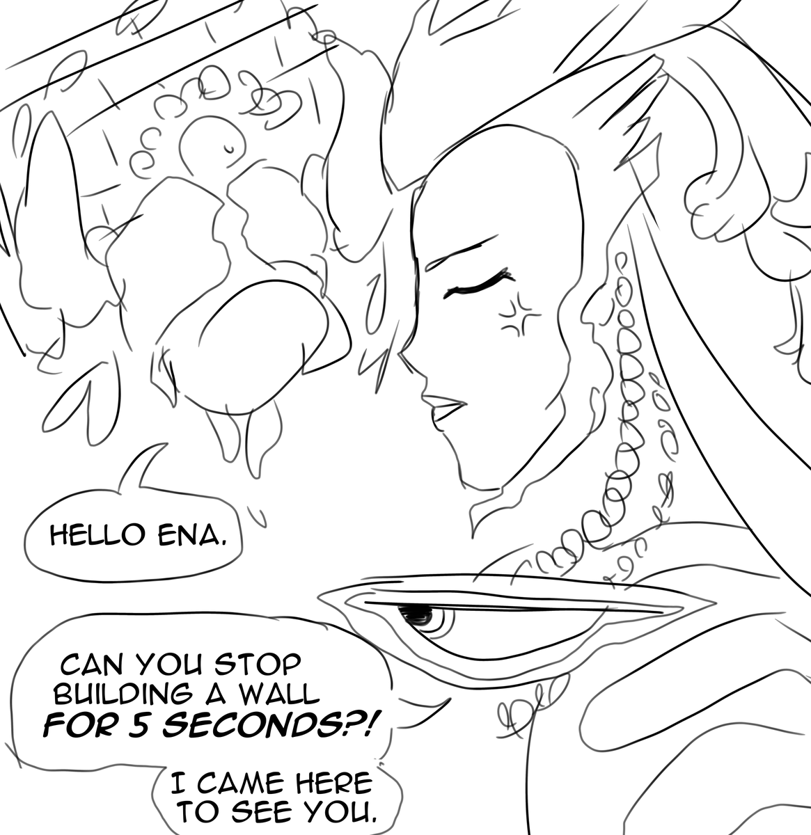 moonelation's tweet photo. drawing Qlipena for oomf #Qlipoth #enahsr https://t.co/e9Gd3kEqoE