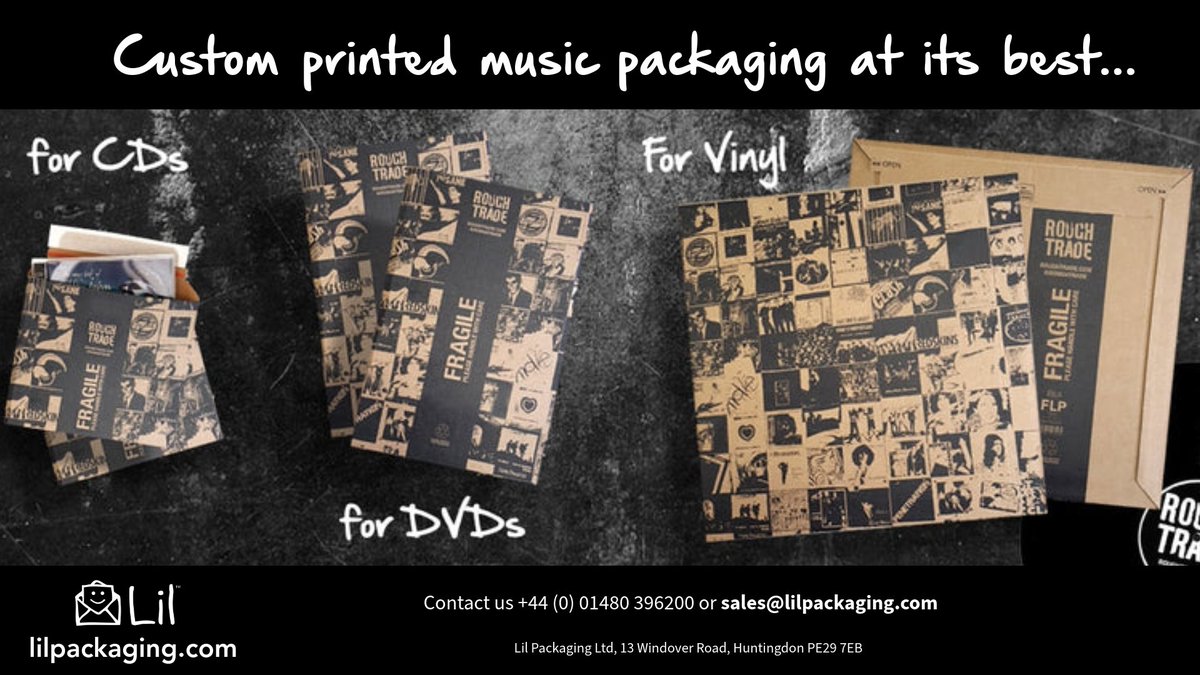 lilpackaging's tweet photo. Packed for speed, built for music...

Read our Rough Trade Records case study here:
https://t.co/FHGUNz4MZi 

#VinylPackaging #EcommercePackaging #UnboxingExperience #SustainablePackaging #LilPackaging https://t.co/ZnPDYlYWRp