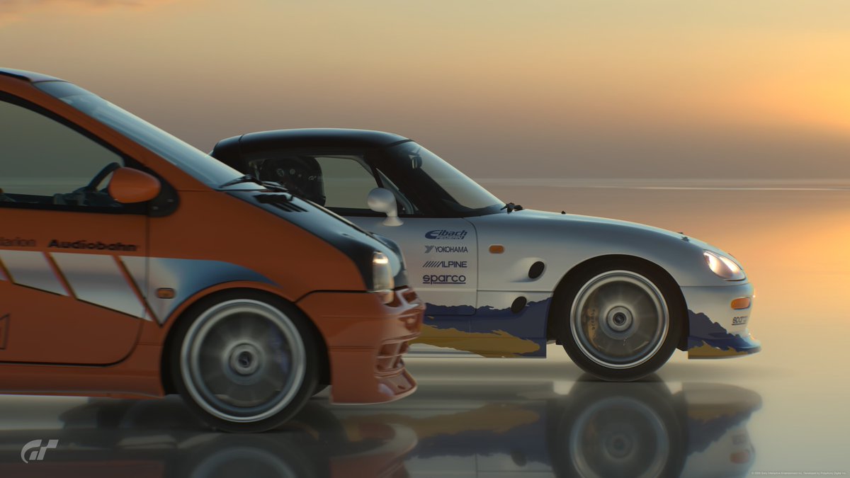corjra's tweet photo. カプチーノ import tuner 
半分ネタで作ったつもりが普通にかっこいい、、 https://t.co/g4qaV4g1nm