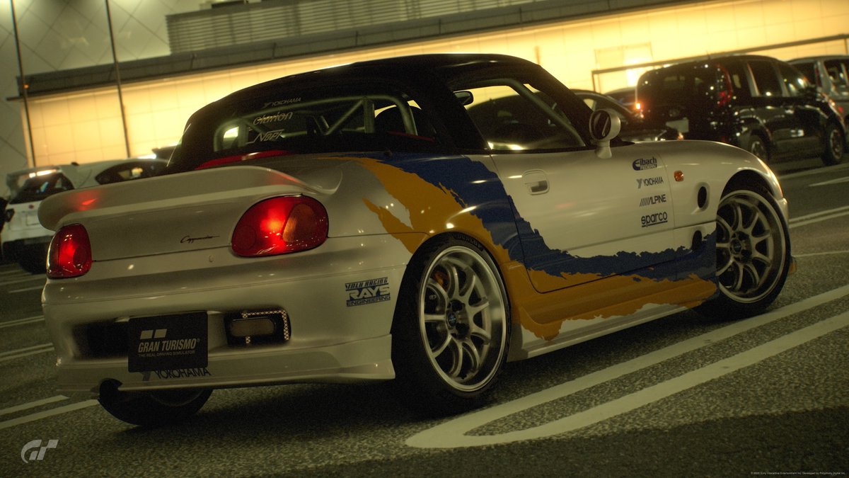 corjra's tweet photo. カプチーノ import tuner 
半分ネタで作ったつもりが普通にかっこいい、、 https://t.co/g4qaV4g1nm