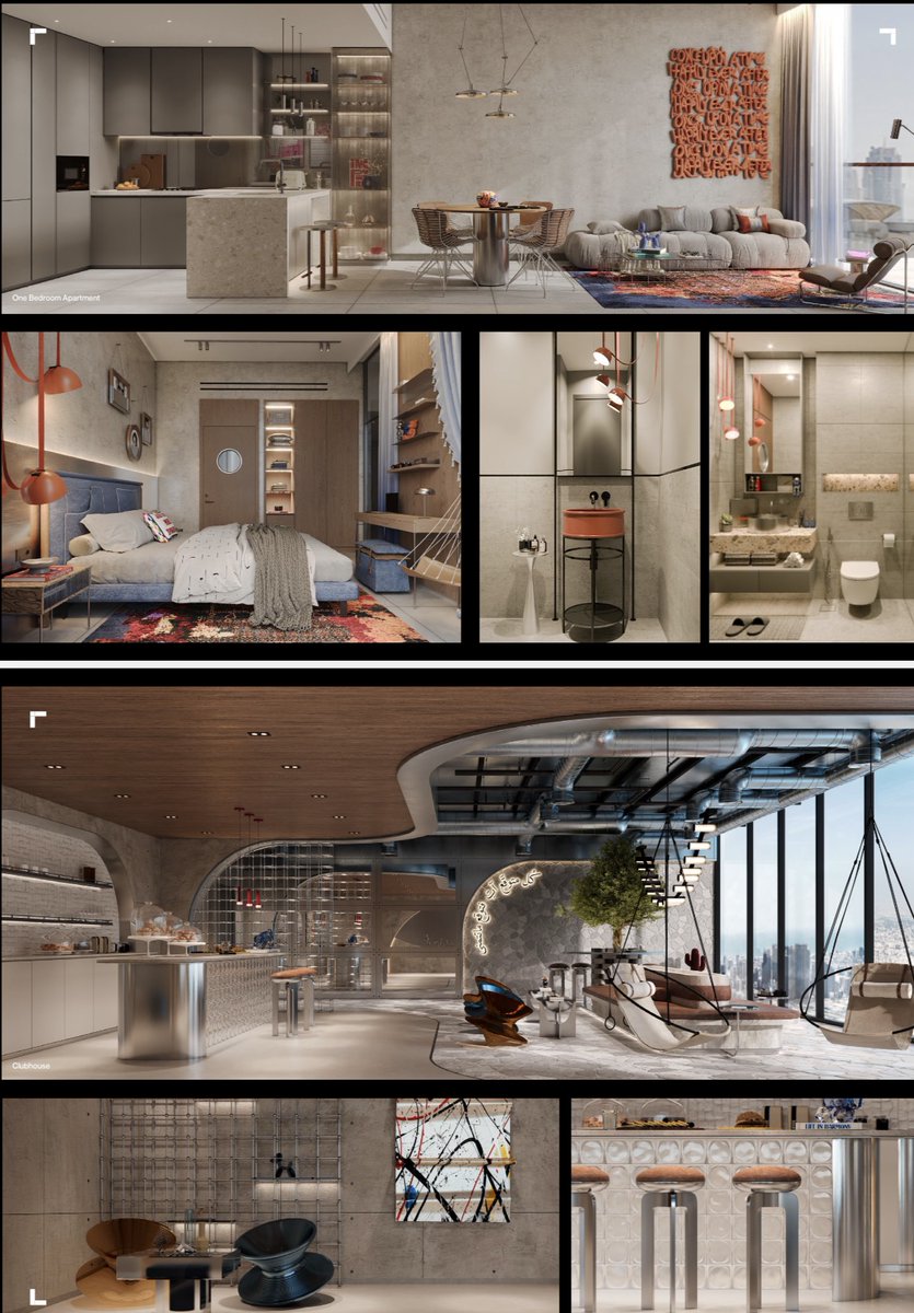 luclesafe's tweet photo. Un studio podcast. Un design lab avec impression 3D. Une galerie d'art. Un cinéma intérieur et extérieur. Aucun projet à Dubai ne propose ce niveau d'équipements lifestyle. C'est Raw District d'Imtiaz, sur SZR, connecté directement au métro. À partir de 152K€, entièrement meublé https://t.co/XTBHH0qNUL