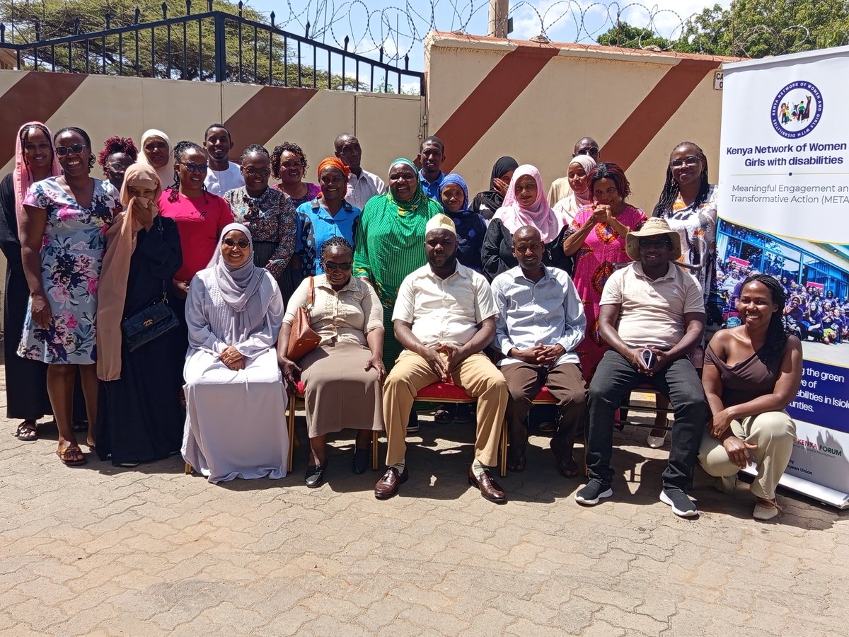 Kwwdnetwork's tweet photo. Update: Read more about our new project launched in Isiolo County by our member @nondo_kenya that seeks to increase the visibility, leadership and contributions of women with disabilities in conversations and actions related to the green transition https://t.co/bBiUUWBSjO https://t.co/aYEANLPAcy