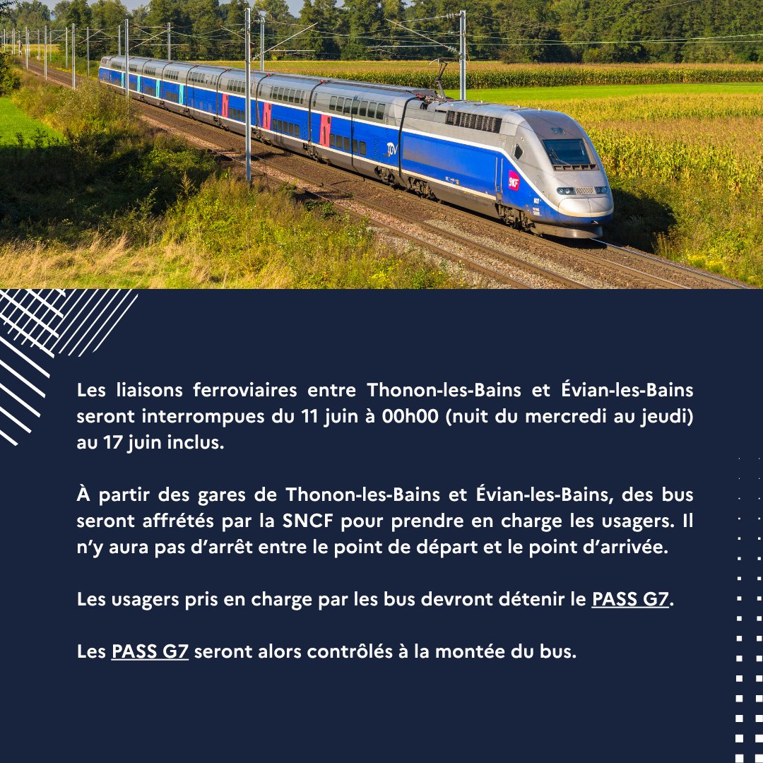 Prefet74's tweet photo. #G7 | Comment circuler à Évian-les-Bains pendant le Sommet du G7 ?

Retrouvez toutes les informations essentielles sur : https://t.co/4WsZMgUEGi

Plus d'infos ci-dessous ⤵️ https://t.co/suqbdXmHMJ