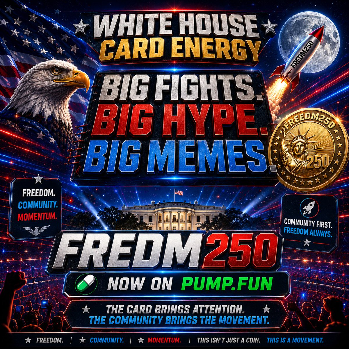White House Card Coin tweet media