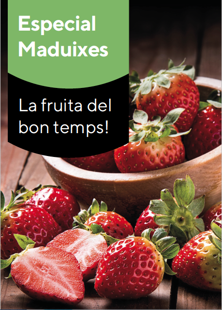 caprabo's tweet photo. 🍓 mood: maduixes i bon rotllo
La fruita oficial dels dies de sol ja ha arribat ☀️✨
Corre a Caprabo i posa-li sabor a la temporada ❤️ https://t.co/lZutfDencp