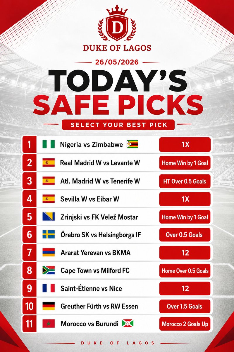 Duke of Lagos Tips tweet media