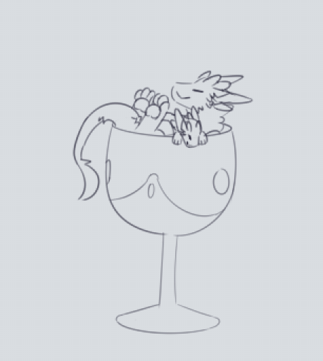 Introdile's tweet photo. Offering Received: A really big chalice (#831)

more like, a new nap spot https://t.co/oRtTAFduYD
