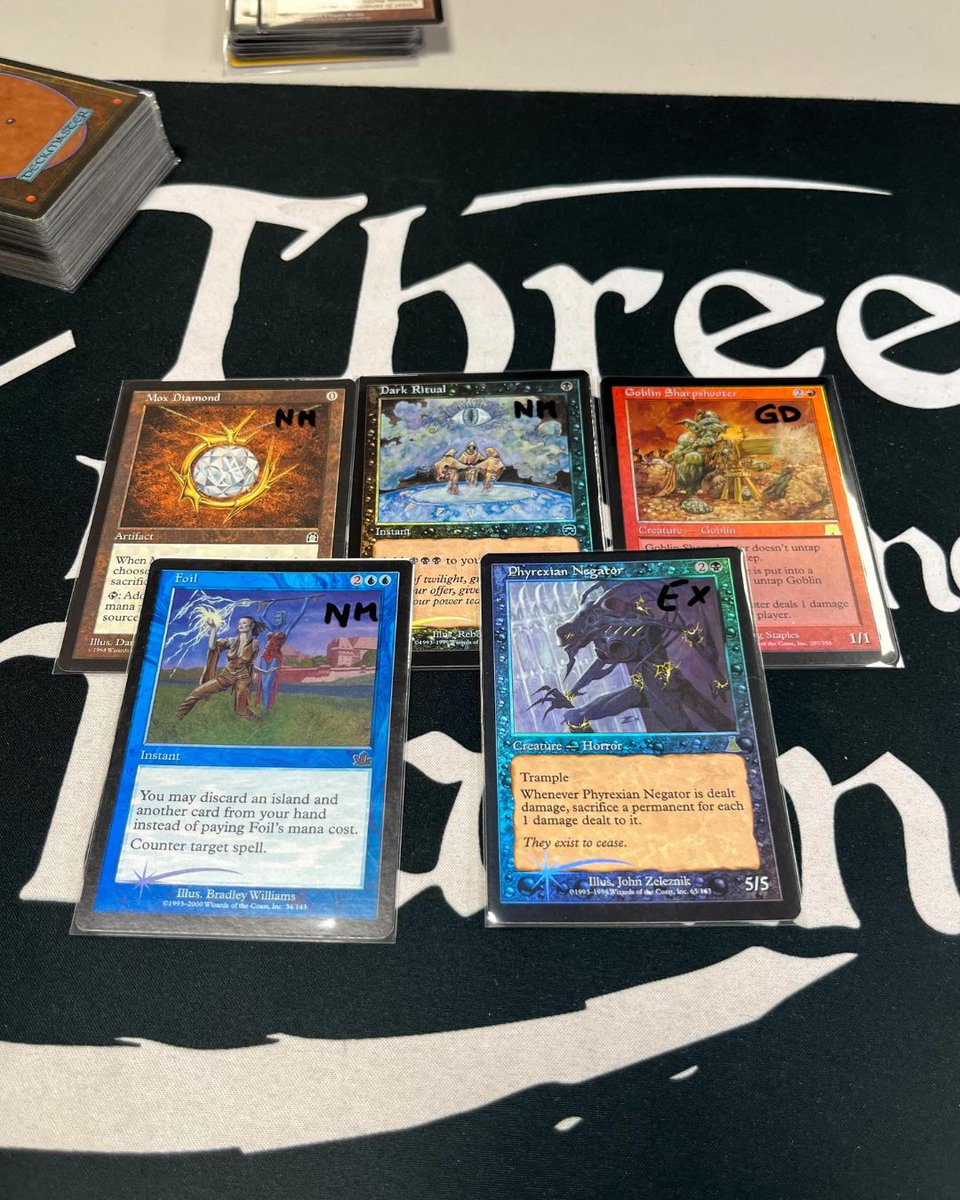 ThreeForOne_'s tweet photo. Our senior buyer visited a customer in the Greek capital, where precious Magic cards were waiting for his evaluation ✨ Contact us here if you want to sell your collection:

👉 https://t.co/Y4LgxmPhwA

#magicthegathering https://t.co/jCNndDejwF
