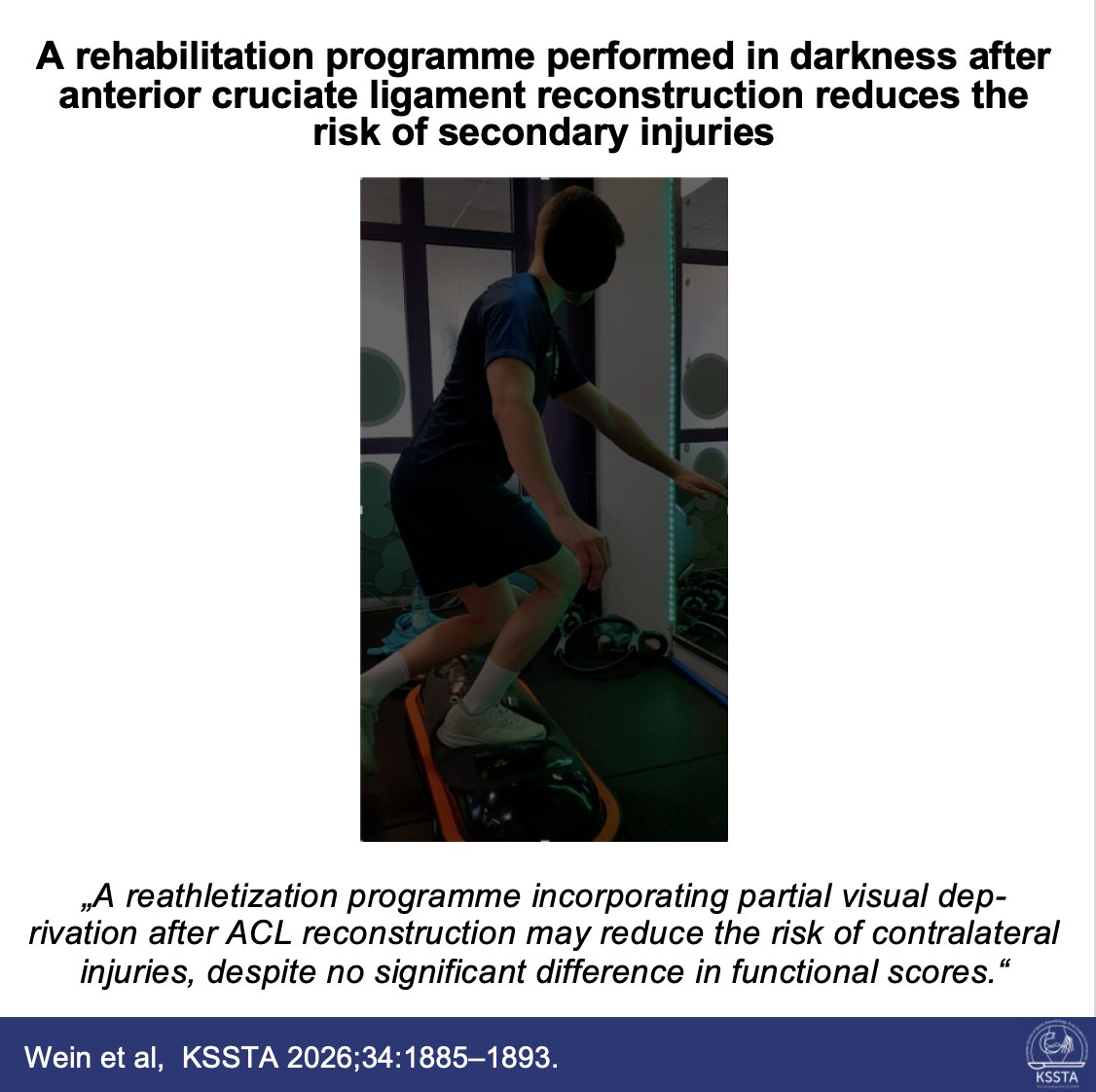 Knee Surgery, Sports Traumatology, Arthroscopy tweet media