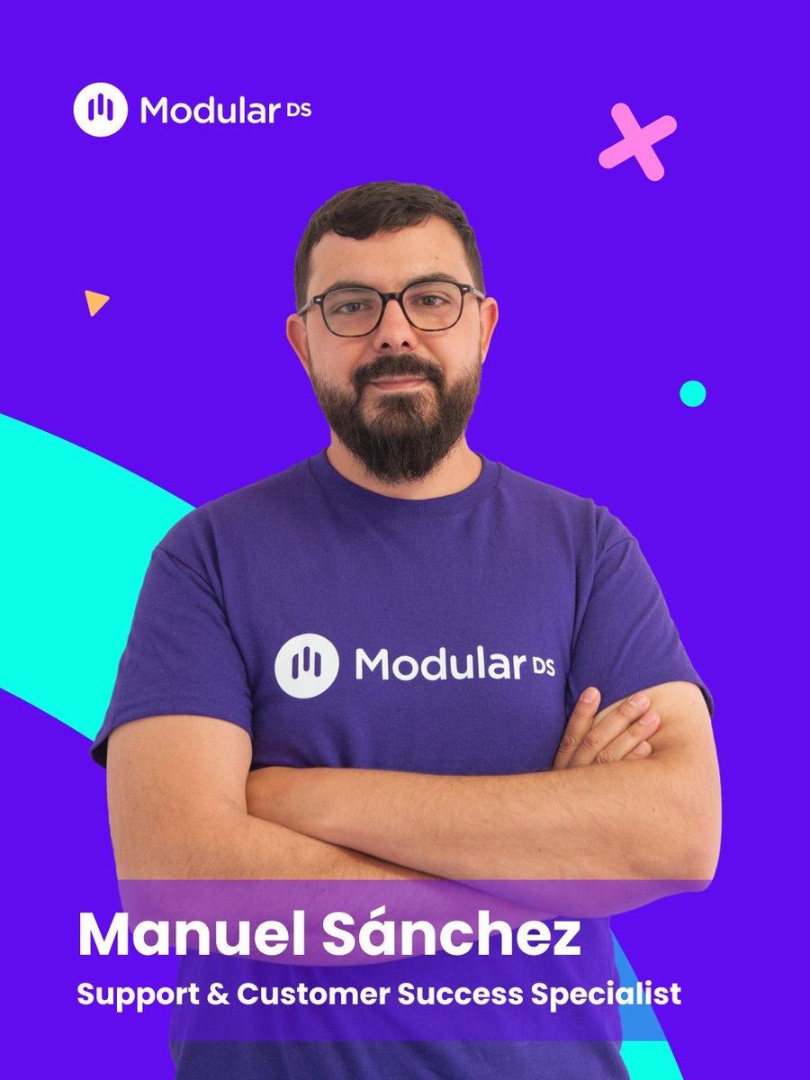 ModularDS's tweet photo. Y a Manu, que se ha incorporado como Support &amp; Customer Success Specialist.

¡Bienvenidos a los dos! 🙌 https://t.co/NSIuBwsBA8