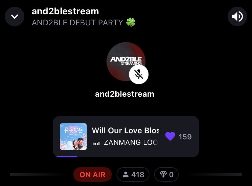 AND2BLE STREAMING TEAM tweet media