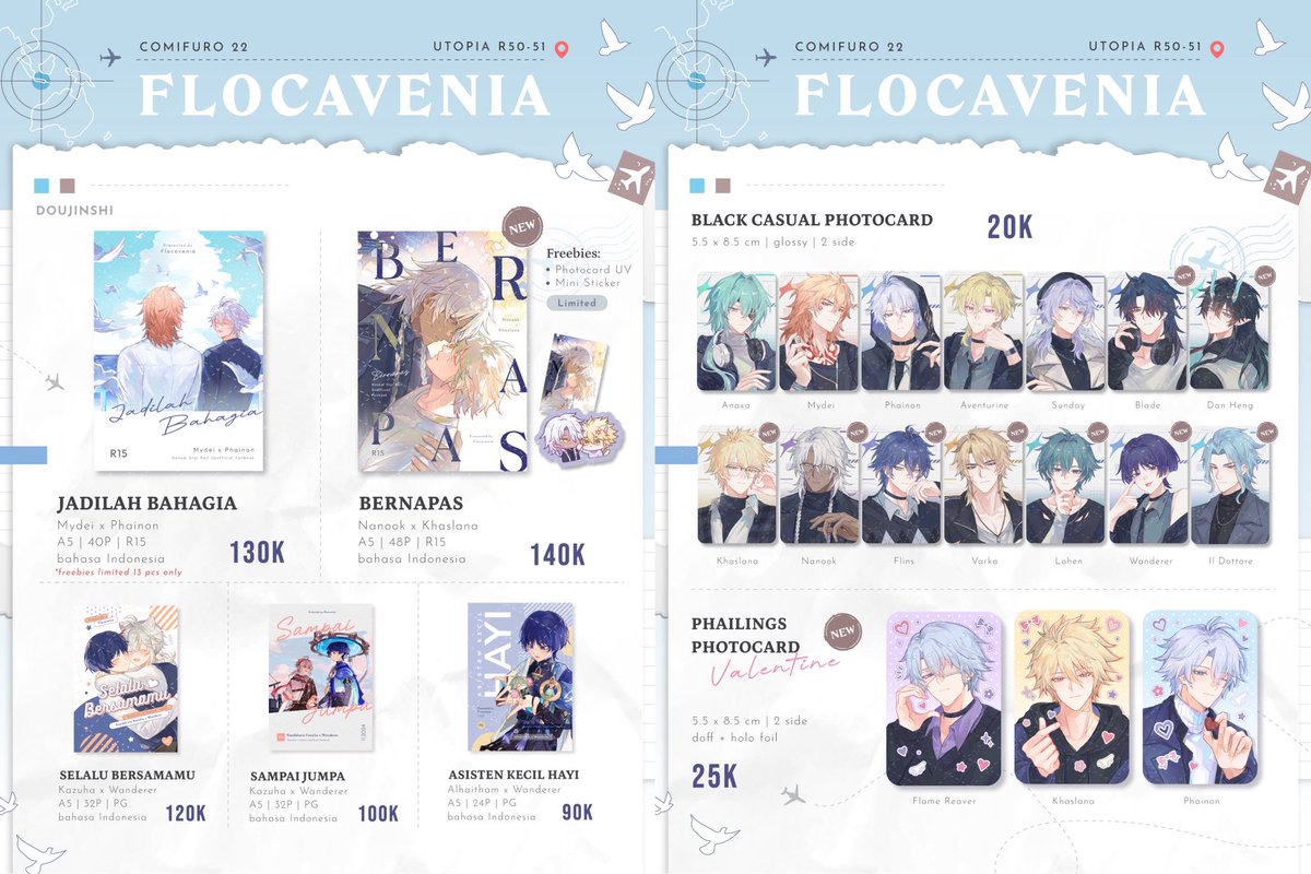 fluffyy_ns's tweet photo. [HELP RT || MY GO 🇲🇾] #fluffyyGO 

HSR, Genshin Fenmerchs by @Flocavenia

RM3.50~RM40
• Price &amp; order link in bio

– Add RM5 for bank transfer fee
– 2nd payment needed for INA domestic shipping + intl shipping + local postage
– Deadline: 30/05

#pasaranimeMY @pasaranimeMY https://t.co/bNoJH2s7XS