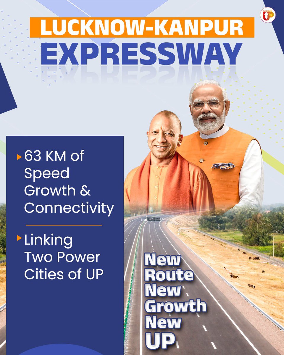 JaiShreeRam2527's tweet photo. 63 KM of speed, connectivity, and growth! 🚀 The Lucknow-Kanpur Expressway is paving the way for a new era in UP! #LucknowKanpurExpressway #HitechExp #VikasPath #TransformingUP https://t.co/EaHcLdJhzU