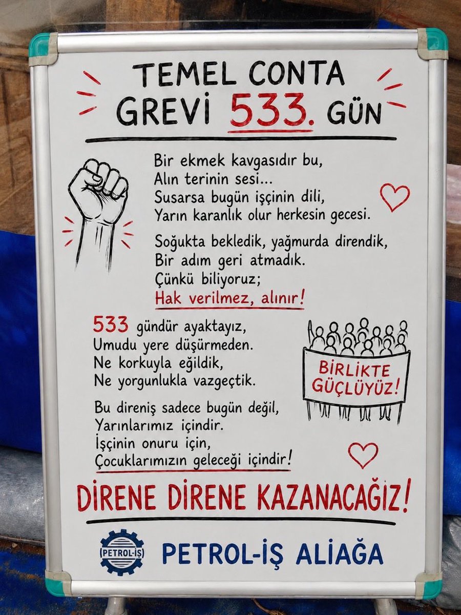 nirvana_kedi's tweet photo. #TemelContaİşçisiDireniyor
Kadınlar gününde web sitesinde “Kadın varsa yarın var” diyen, grev kırıcılığı mahkeme tescilli #TemelConta
ve patron #TamerKip
Sendikal hak & TİS imzası için direnen işçilerin eş ve çocuklarına 533 gündür yaşattığınız büyük mağduriyete ne diyorsunuz? https://t.co/QbP5YK3noI