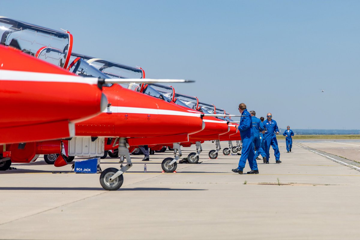 rafredarrows's tweet photo. The journey home: Images from the jets heading back to the UK from pre-season training in Greece, including with a final stop in Lyon, France. Always grateful for the continued logistical and overflight support from partners in mainland Europe. https://t.co/Smw0E3uEpB