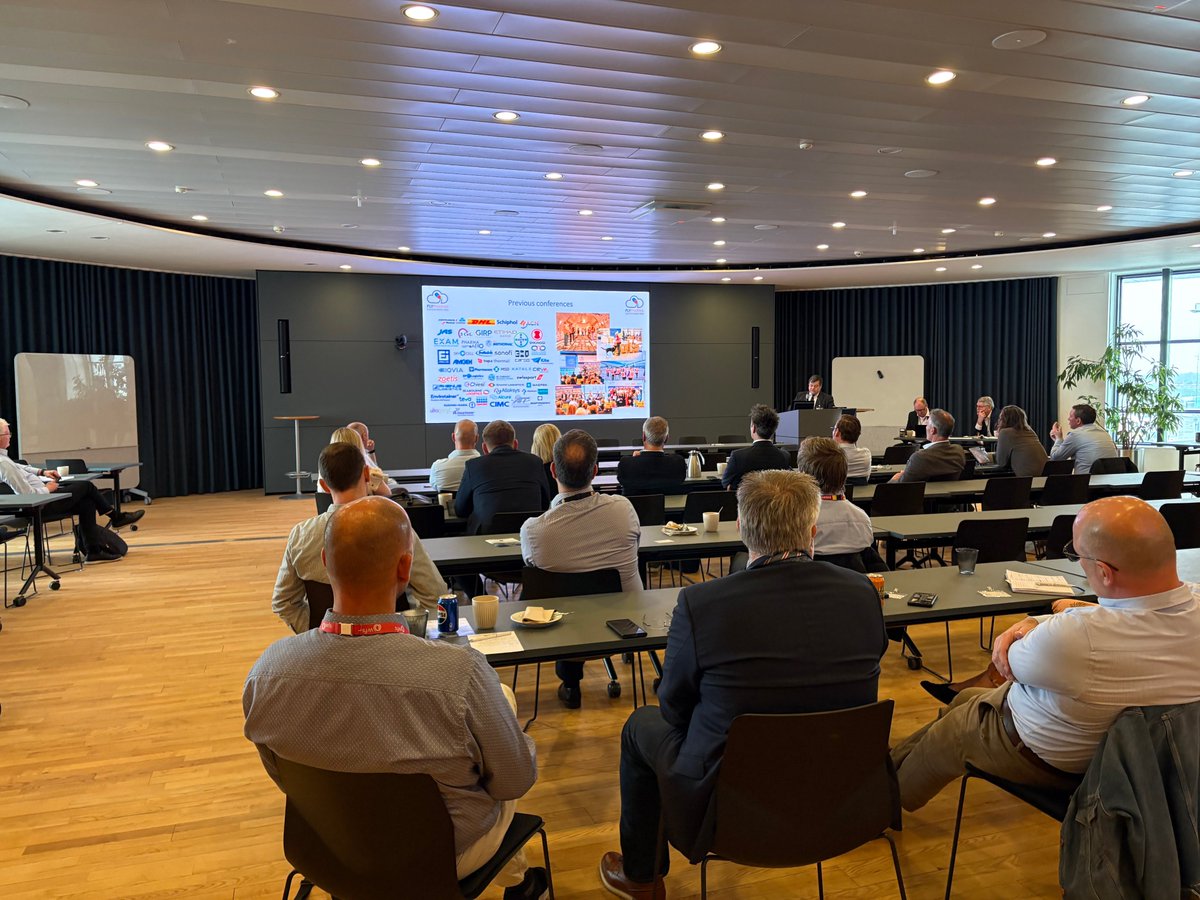 FlyPharma's tweet photo. FlyPharma are honoured to have been a part of last week’s CPH Cargo Community Day in Copenhagen, with our Media Manager, Simon Caplan speaking at the event.

Continue the conversation at FlyPharma Copenhagen 2026 with a 10% discount on your ticket here: https://t.co/D8StyvwrUH https://t.co/H9A5K4SYhK
