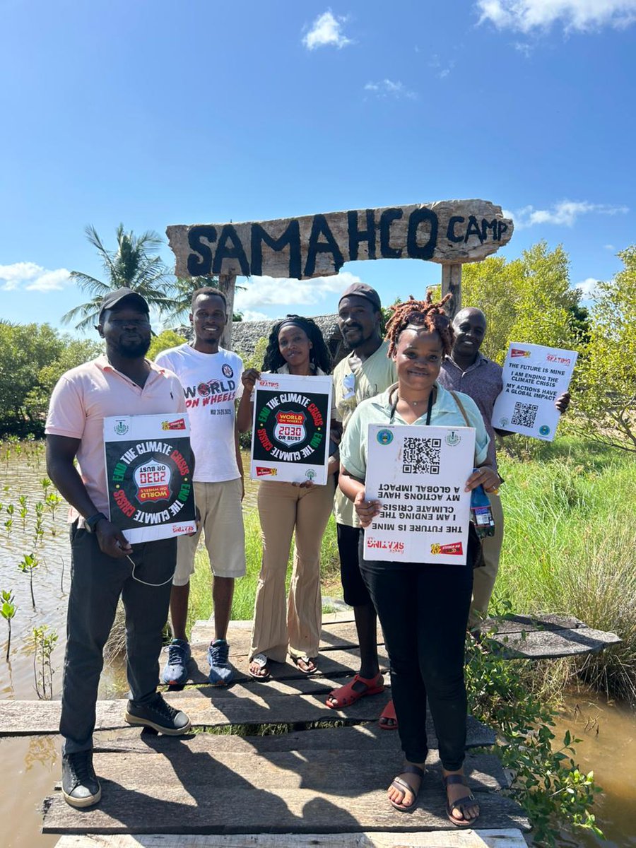 SeyGroup's tweet photo. Last Wednesday, Shella Environmental, Malindi Municipality, One Million Trees for Kilifi, Funpot, Maono Space &amp; SAMAHCO Group did a pre-visit to SAMAHCO. We're gearing up for World Environment Day to plant 5,000 mangroves &amp; restore our coastline! https://t.co/oNMfWdB8Kc