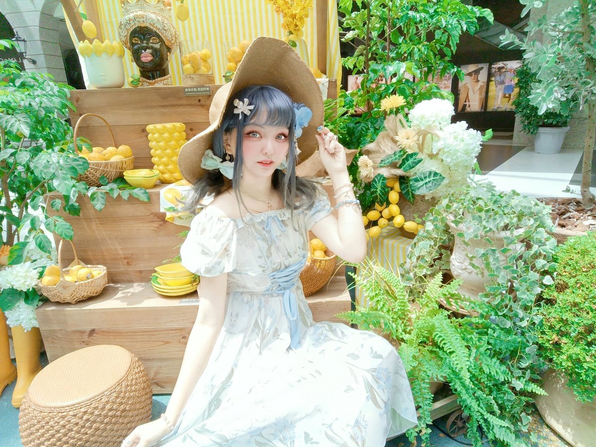 Donut_520's tweet photo. 🐣🍋🩵🍋🩵夏天的檸檬園~ https://t.co/AUH8smgAc0
