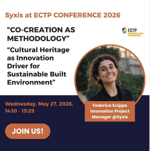 Reboat_Project's tweet photo. 🌍 @Reboat_Project  at the ECTP Conference 2026 on 26–27 May in Brussels ♻️

📅 27 May – 14:10
🎤 Session: "Cultural Heritage as Innovation Driver for Sustainable Built Environment"
Our partner @syxisEU  will present "Co-Creation as Methodology"

👉https://t.co/s0Xg7C5xbV https://t.co/0O9HQY6uT7