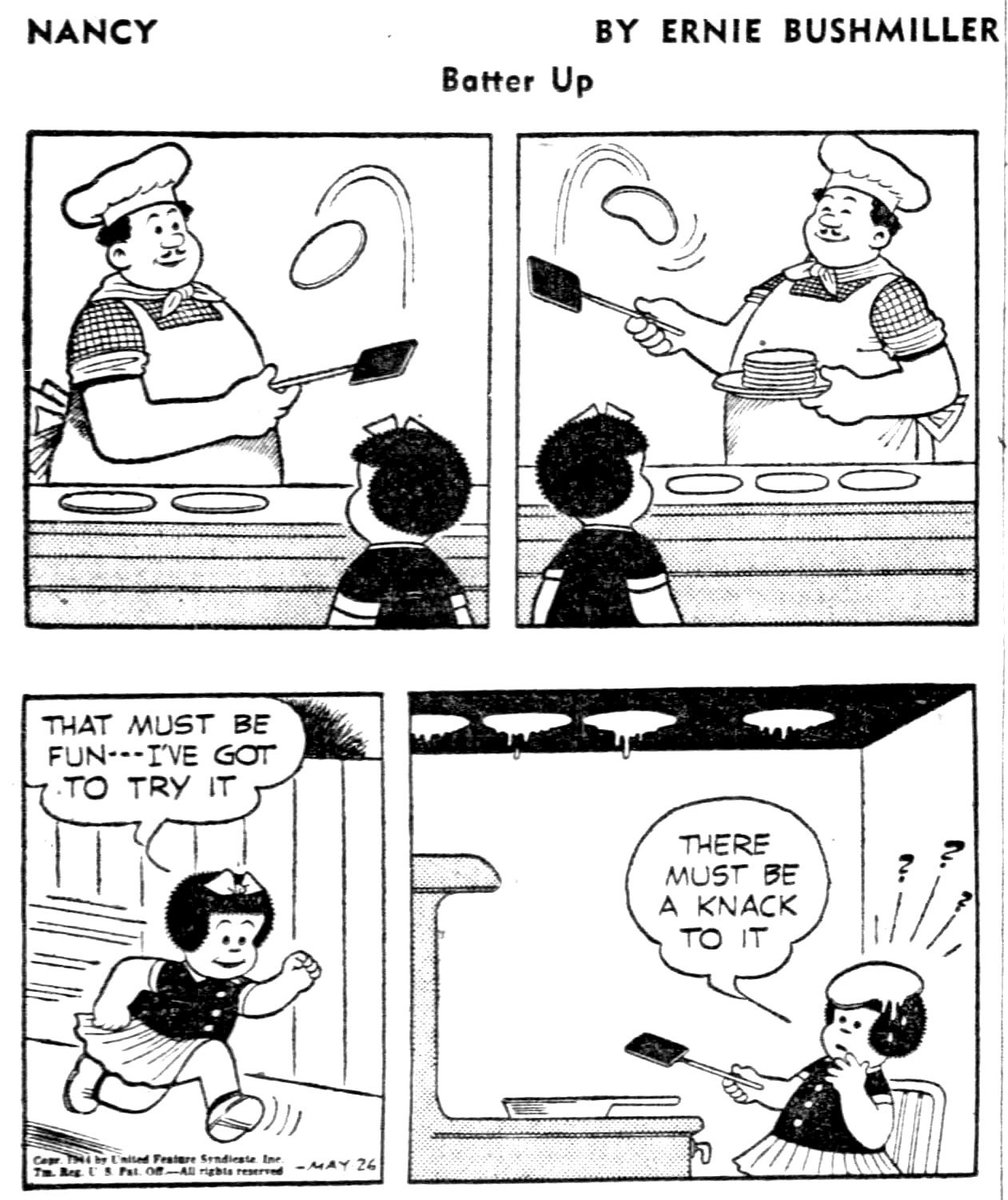 Nancy Comics by Ernie Bushmiller tweet media