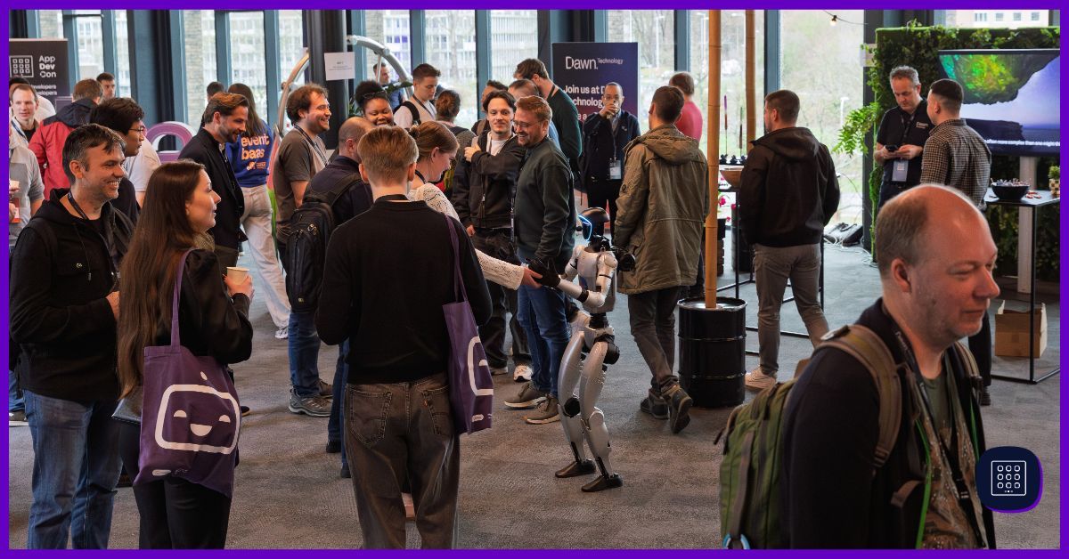 Appdevcon's tweet photo. What a great edition of Appdevcon 🙌
From inspiring talks to meeting developers from across Europe, it was one to remember.

🎥 Watch the aftermovie and relive the experience.
https://t.co/w2QnjRJXrI

#appdevcon #developers https://t.co/JGkwqVKZHs
