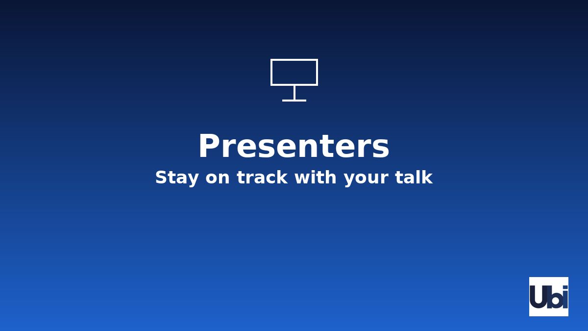 UbiTimer's tweet photo. Stay on track with your talk! UbiTimer's countdown, count-up, and radial timers keep your presentations seamless. Perfect for classrooms and global sync! #UbiTimer Good Tuesday #LessonPlanning #EdTech #UbiTimer — Try it free: https://t.co/o3yUGkjqR8" https://t.co/NU337HmBRJ