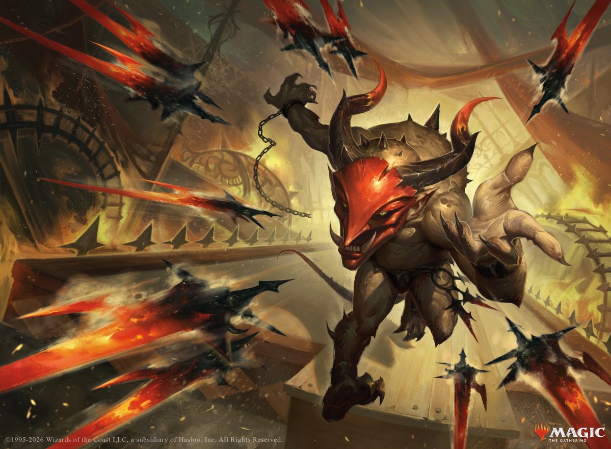 arifwijaya_art's tweet photo. Perforating Artist.
Illustration done for MTG Foundations, released back in 2024.
AD: Forrest Schehl.

This one I'm particularly fond because of the simplicity and I feel the painting process was efficient. https://t.co/lmnKJKjgKd