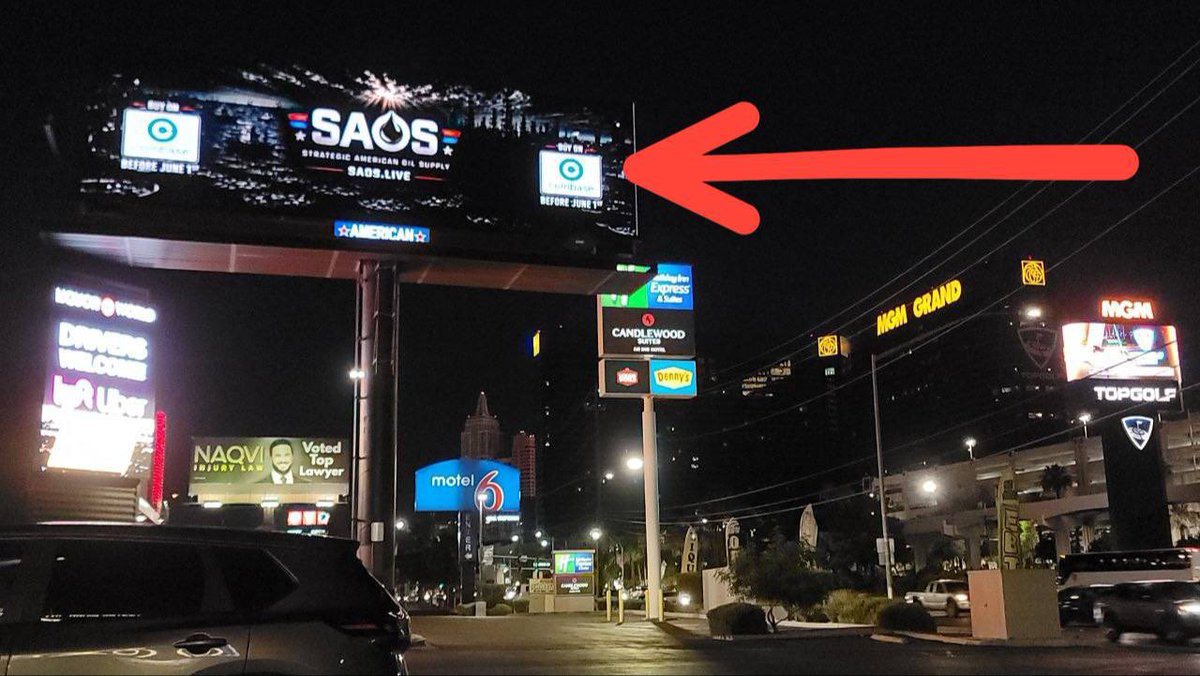SAOSonSol's tweet photo. solana:CMButZqQKoRabRAwemmG9gpXKa62KpQByLwjQLbjM1US BILLBOARD

LAS VEGAS, NEVADA 🇺🇸 

THIS IS HUGE 🔥 https://t.co/7LEQ1ldMTZ