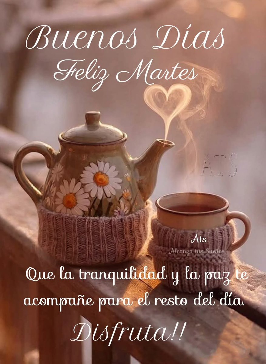 ValdesCastill's tweet photo. #BuenosDías ✨️❤️✨️☕️🌹
Excelente Martes para todos ❤️ https://t.co/M8pxaN3VP0