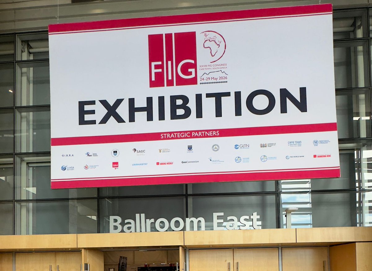 fig2026's tweet photo. The #FIG2026 exhibition floor is buzzing with innovation.

Visit our exhibitors, explore the latest surveying &amp; geospatial solutions, network with industry leaders, and discover something new at every stand. https://t.co/SRrRpO8rbx