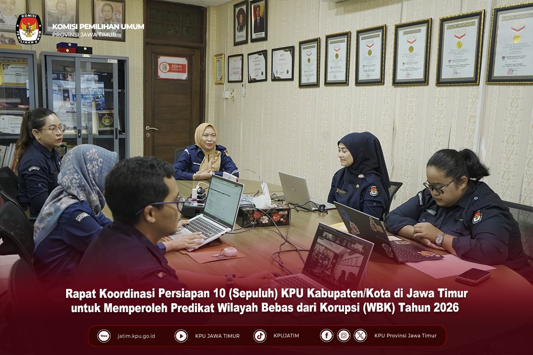 KPU Provinsi Jawa Timur tweet media