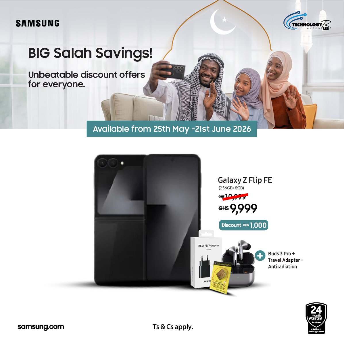 TechnologyRusgh's tweet photo. EID Al ADHA PROMO!!!
Level up their life this Ramadan's Day with a gift that’ll delight them every day.
Offer valid from the 25th May to 21st June 2026.
Visit any of these shops
Osu: 0247744473
Marina Mall: 0543028351
Accra Mall: 0545132831
Adabraka: 0247641617
#Technologyrus https://t.co/AjYiiESWeg