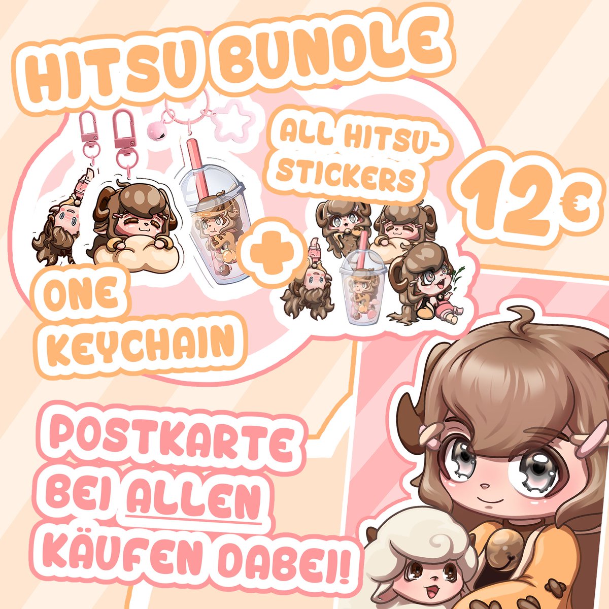 HitsuneaArts's tweet photo. ✨✨DoKomi Katalog ✨✨

Ich bin als Collab bei Nessai am Stand dabei! Sie stellt dort ein paar meiner Sachen aus.
📍Halle 10, 10J20

Schaut gerne vorbei! 🌸 https://t.co/cmIVJxmc5P