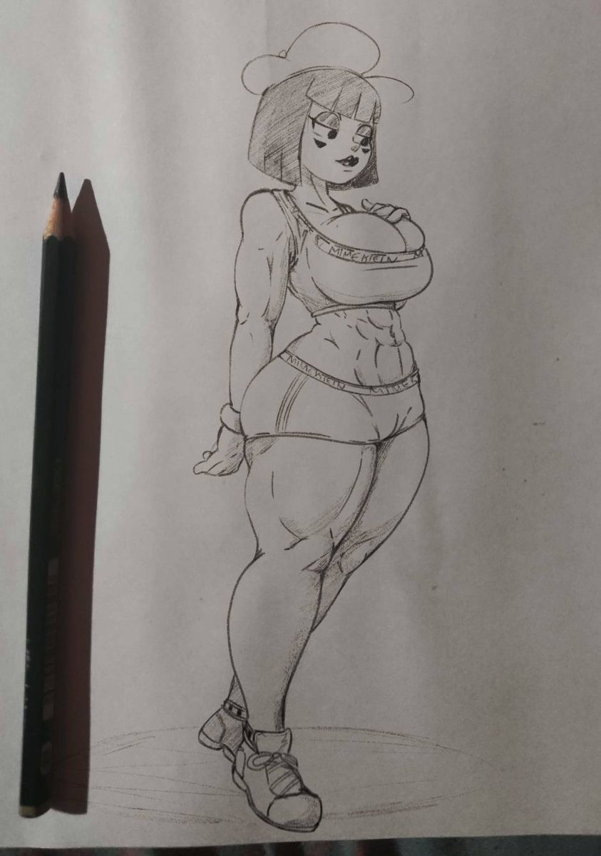 ReignBov's tweet photo. slightly muscular Mime? maybe :> https://t.co/yF0e4uXJJF