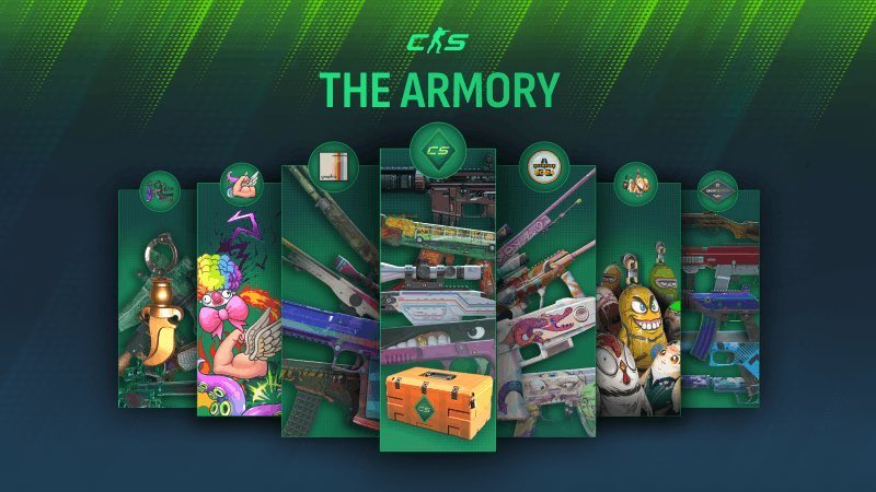 bbulutbb8's tweet photo. ARMORY ROTATION WEEK IS HERE 🔥

I know we have talked about this again and again but I think this week is it. If I know Valve well enough, they will bring in the new skin collections before the major so people can spend a lot of money to redeem skins and make them souvenirs. https://t.co/68JImin0D0