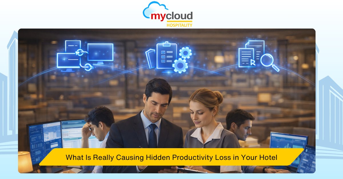MycloudPMS's tweet photo. Hotels lose up to 322 hours yearly switching between disconnected systems. ⏳

The real productivity issue isn’t staff.
It’s fragmented hotel technology.

Read more: https://t.co/reKIQAKXj1

#HotelPMS #HospitalityTech #CloudPMS https://t.co/bLyUYZQcc1