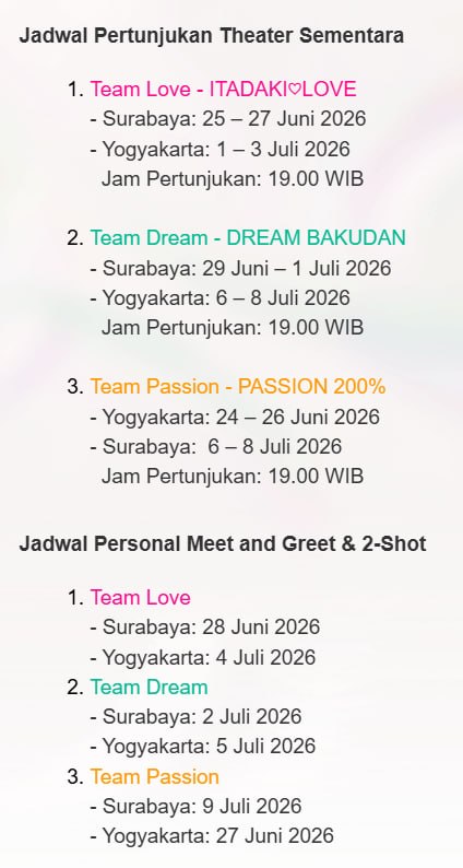 48timee's tweet photo. @officialJKT48 https://t.co/1sNZamcG2U