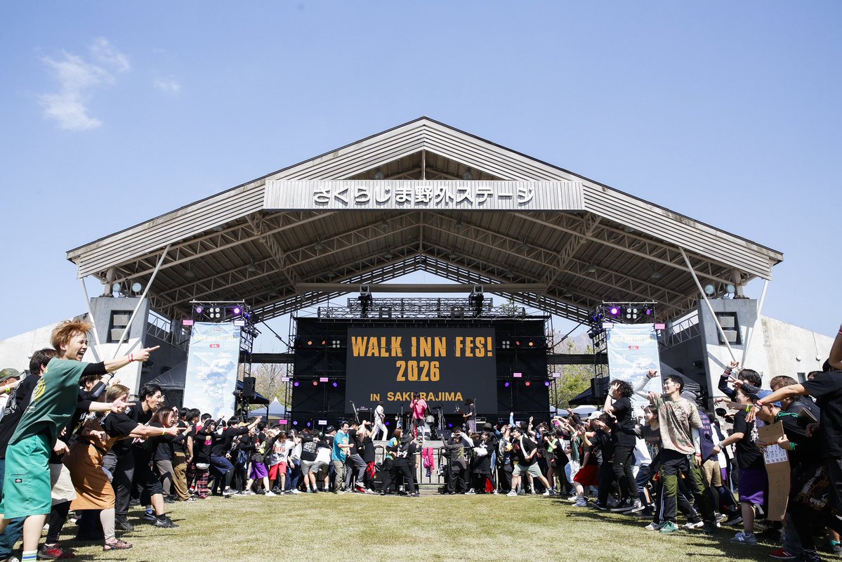 WALK INN FES! tweet media