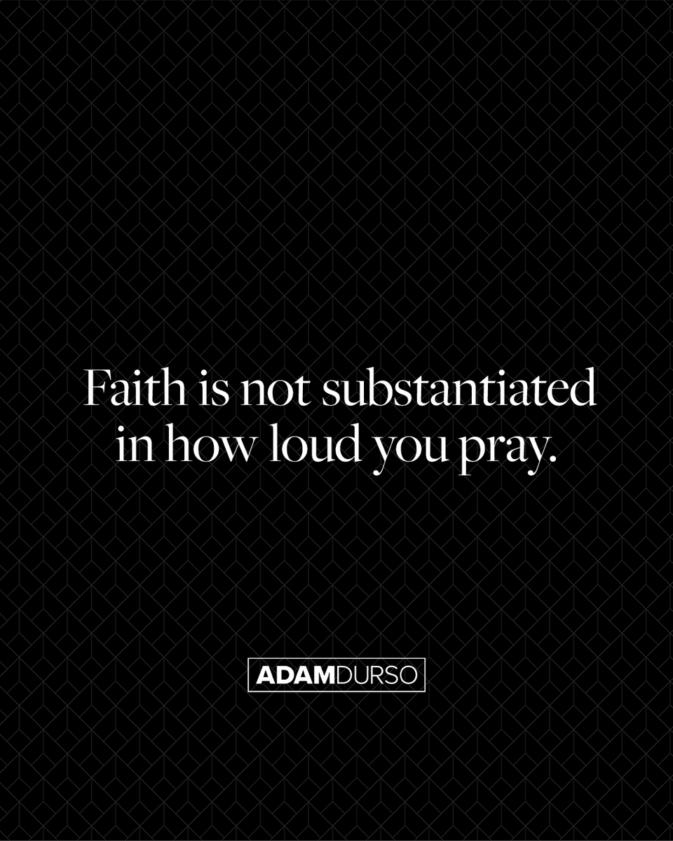 AdamDurso's tweet photo. The difference between faith and presumption is thinking that because you said it, God has to honor it. But He will always honor what He has said. https://t.co/94KH2dRlZS