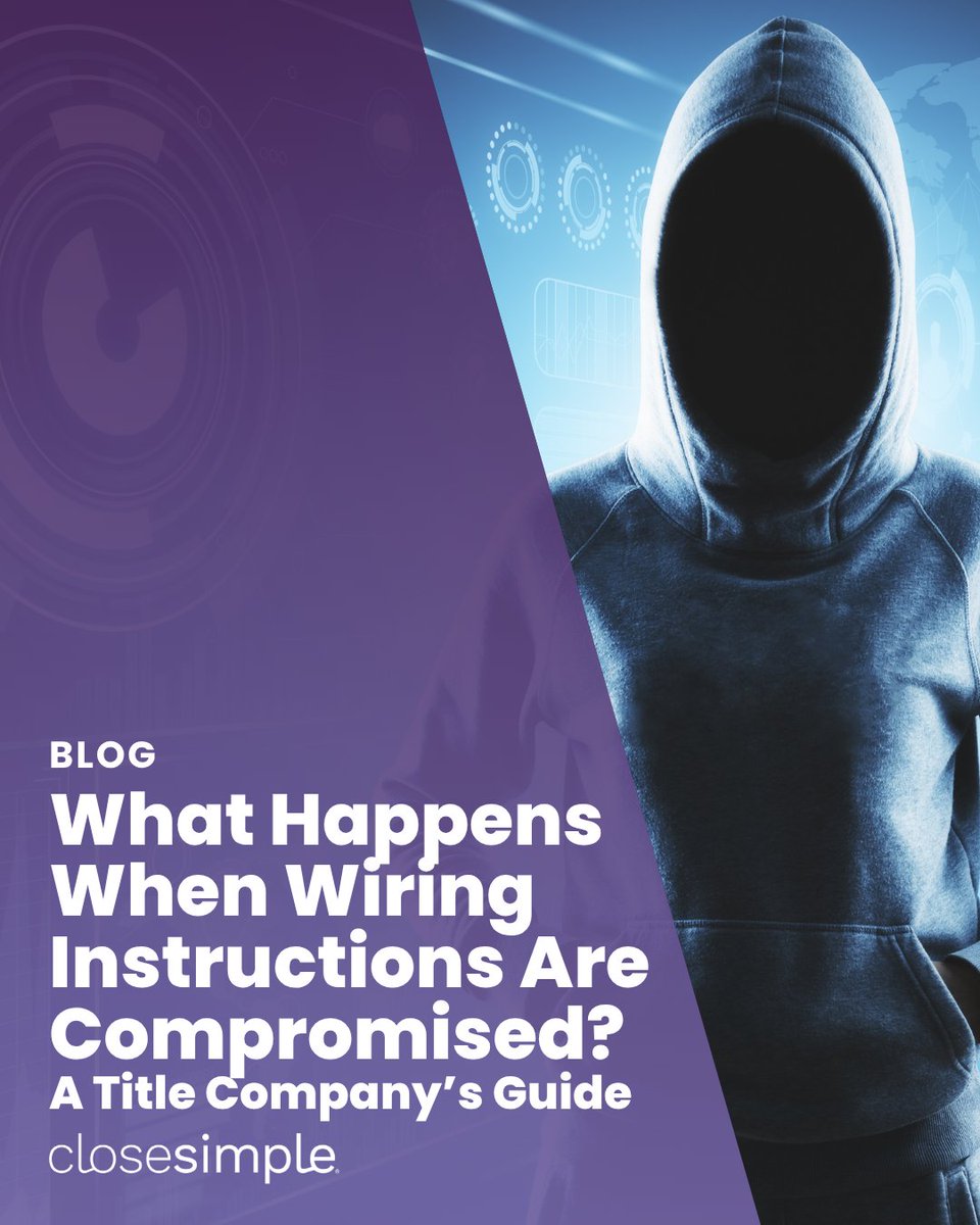 CloseSimple's tweet photo. It is the call every title officer dreads. A buyer is "confident" they have the right wire instructions, but that confidence is the first red flag of fraud. Read why wire fraud looks like a normal conversation and how to protect your workflow. https://t.co/prqJU2vgcx