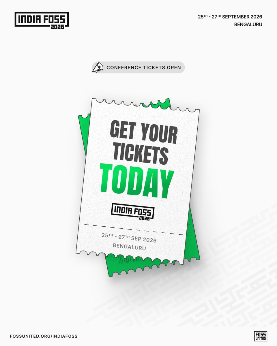 FOSS United tweet media