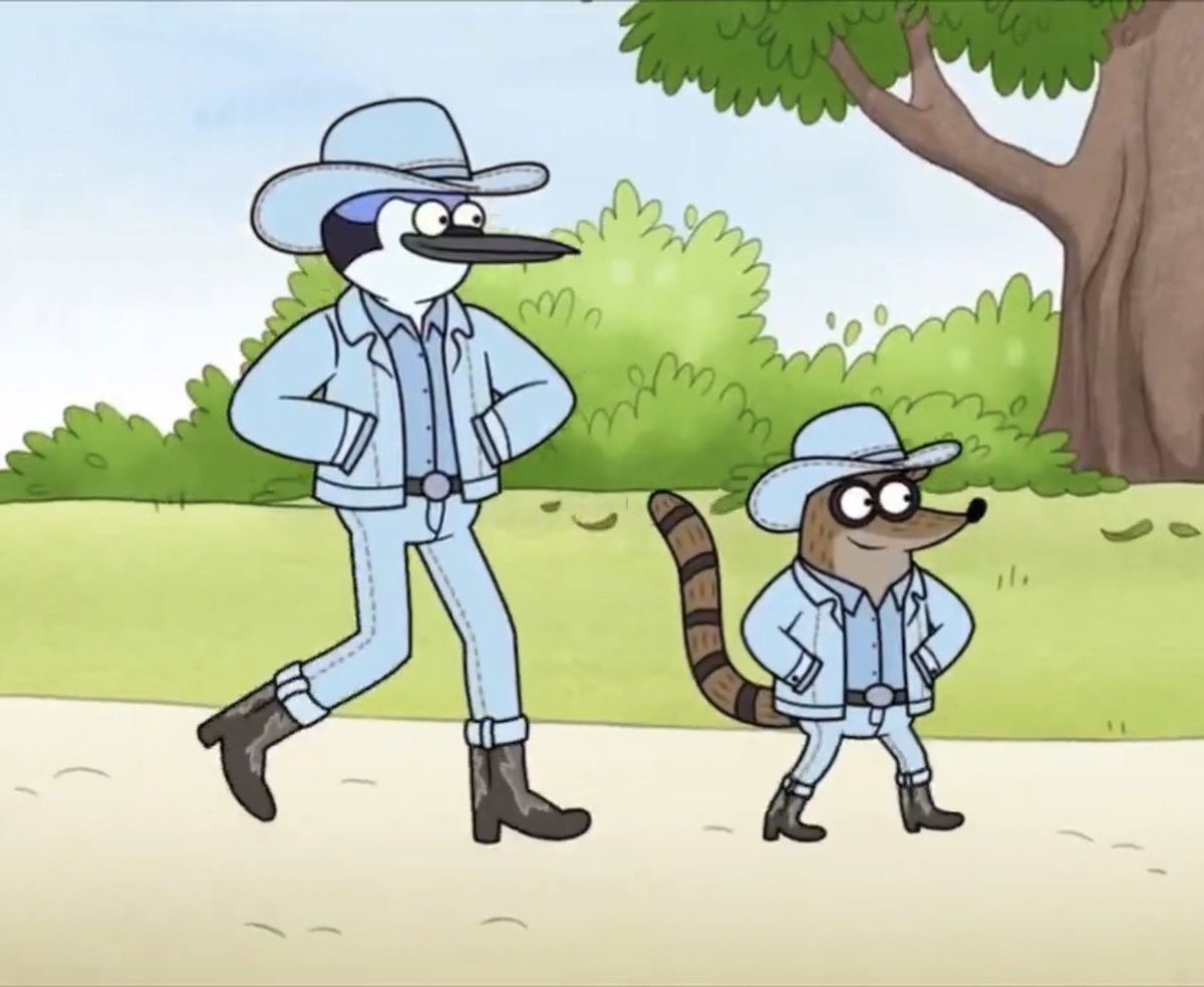 AarontheWise's tweet photo. Animated shows in which someone wore denim: #RegularShow, We Bare Bears, Family Guy &amp; #TheLoudHouse. #denimday #fashionpost #Nickelodeon #CartoonNetwork @Ryan_Treasures @missnotyou @JJRavenation52 @brutalpuncher1 @orcatwar98 https://t.co/7EFtpalXQI